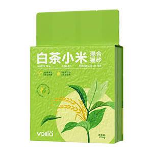 维利亚天然植物小米混合猫砂