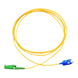 飞秒电信级E2000-SC/UPC30米单模光纤跳线跳纤尾纤连8度角绿色头端面转UPC广电转电信SM Optical Patchcord