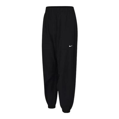 Nike耐克女裤春秋新款宽松透气束脚裤运动训练梭织长裤IH8612-010