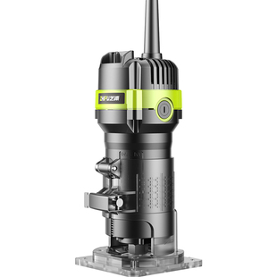 德国芝浦修边机电动倒装多功能锣机木铣木工工具雕刻铝塑板开槽机