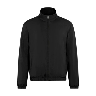 Suitsupply黑色双面穿飞行员夹克