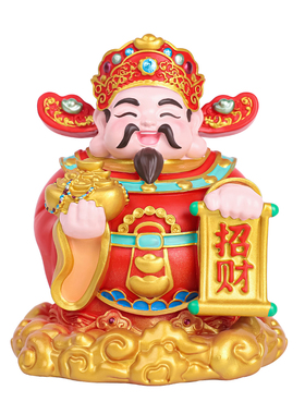 财神殿文创财神爷摆件开业礼品