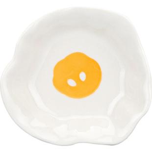 摩登主妇可爱蘸料碟家用手捏小碟子陶瓷火锅调味碟日式酱油醋碟子