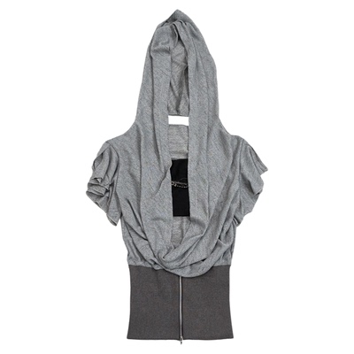 束腰设计荡领蝙蝠袖造型套装T恤