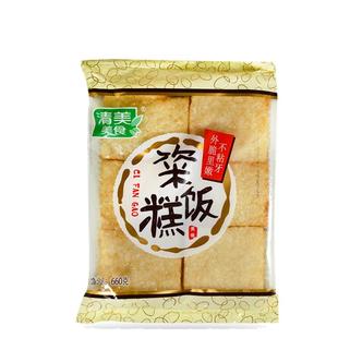 上海清美推荐粢饭糕660克3包共18块早餐糍饭糯米糍粑糕点点心