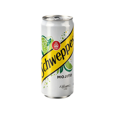 欧洲进口怡泉MOJITO莫吉托味汽水碳酸饮料青柠味罐装330ml现货