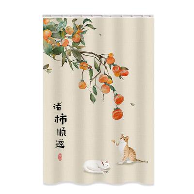 棉的生活柜子帘防尘帘遮丑帘定制