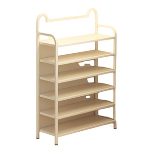 奶油风鞋架多层家用门口入户门简易窄鞋柜室内好看角落鞋子收纳架