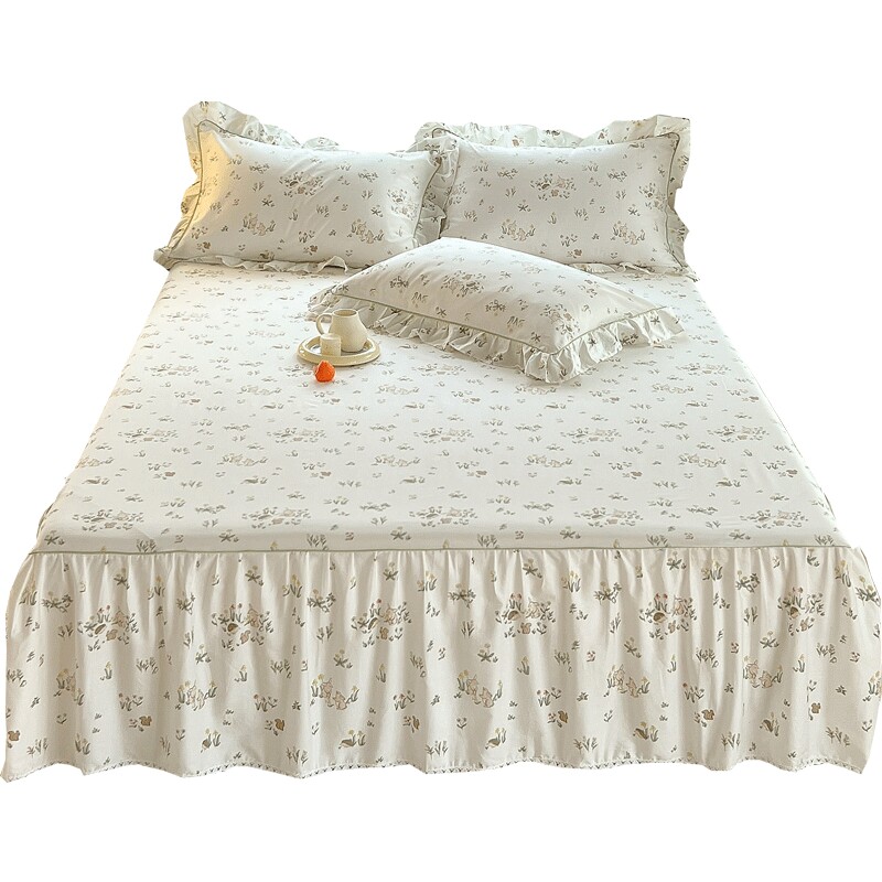 床裙100%全棉纯棉下单立减20元