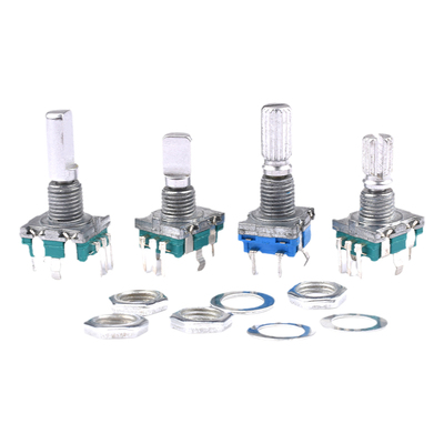 现货EC11旋转编码器数字开关脚带