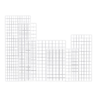 加粗网片网格铁丝网超市货架展示架收纳架照片墙格子网置物架挂墙