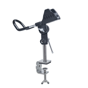 橡皮艇鱼竿支架冲锋舟配件座板炮台海钓船钓钓筏竿船竿固定不锈钢