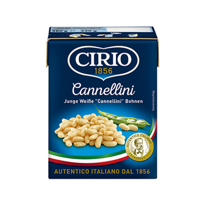 cirio茄意欧进口蔬菜豆类380g