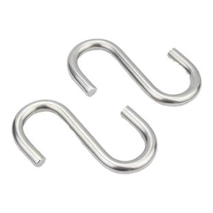 金超S钩子 304不锈钢S型钩S形挂钩S勾子工业用挂钩便利挂钩承重