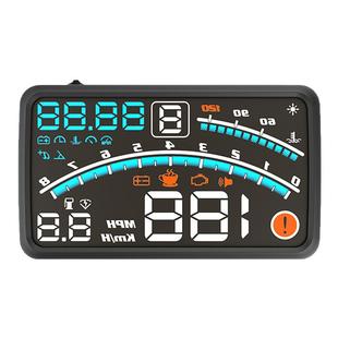 自安平显多功能反射款抬头显示器hud车载OBD仪表汽车导航显示仪4E