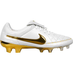 天朗足球Nike耐克Tiempo传奇小罗专属白金FG长钉足球鞋IF4388-100