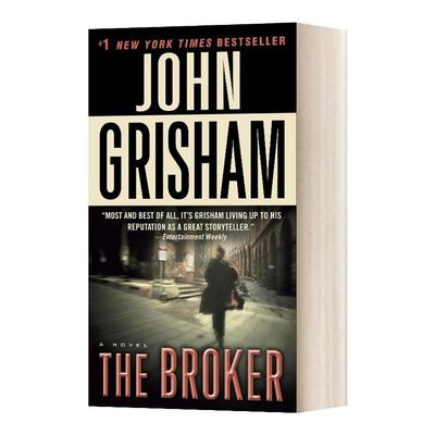 英文原版小说 The Broker a Novel 掮客 John Grisham约翰·格里森姆 英文版 John Grisham 进口英语原版书籍