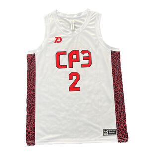 美式球衣定制美高堪萨斯大学马圭斯诺维尔CP窄肩短款红色球衣团购