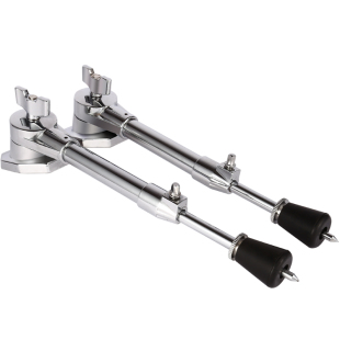 架子鼓底鼓腿可伸缩大鼓腿落地鼓腿加粗防滑支架脚配件爵士鼓夹腿