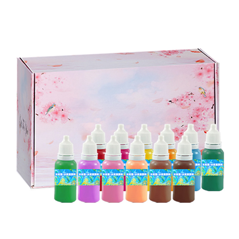 探询水拓扇宣纸团扇子儿童创意画