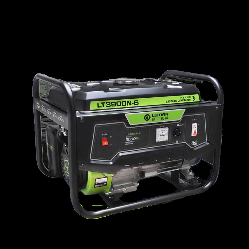 绿田3KW汽油发电机 工地施工户外家用商用 220V大功率低噪手启动