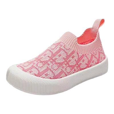 春秋季宝宝幼儿园室内飞织鞋透气