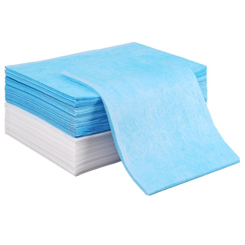 加厚一次性床单美容院防水防油按摩床美容床用透气无纺布推油带洞