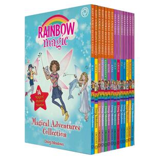 Rainbow Magic 彩虹魔法仙子系列小说 海洋仙子和小动物救援仙子故事桥梁书英文原版14册 小学生英语课外阅读素材读物小说 5岁+