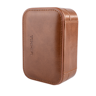 天天动听 TINHIFI 皮质耳机收纳盒高品质旅行精致抗压便携收纳盒