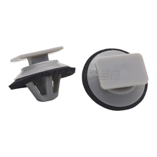 适用马自达CX5下裙边卡扣CX7车门下护板防擦条轮眉装饰板卡子胶扣