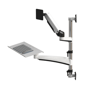 梵拓客设备机床壁挂显示器支架旋转屏幕挂架一体机键盘托架机械臂