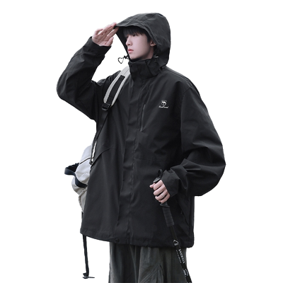 西域骆驼冲锋衣外套男男女款夹克