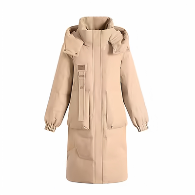 官方正品雅鹿中长款羽绒服女新款