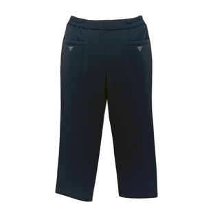 中老年大码黑色松紧腰棉裤女2025秋冬新款韩国代购加棉直筒裤妈妈