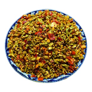 湖南省湘西特产农家自晒干豆角坛子菜扑豆角酸腌菜咸菜特辣下饭菜