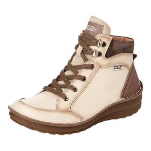 Pikolinos派高雁冬季多材质拼接坡跟拼色休闲踝靴PA248508