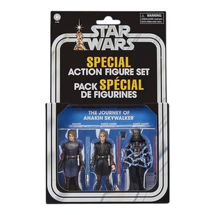 现货 孩之宝 星球大战TVC 3.75 限定 安纳金 达斯维达 三人套装