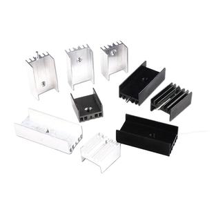 铝制散热片 TO-220/7805/7812 带针散热器15*10*16/20/25/30/35mm