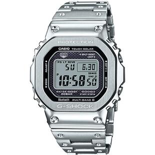 卡西欧手表男生小金块银方块gshock35周年限量版运动款GMWB5000