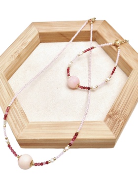 天然石珍珠手链女款轻奢小众