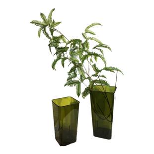 绝美彩色亚克力醒花桶鲜花花瓶复古又北欧必入醒花筒防压耐摔包邮