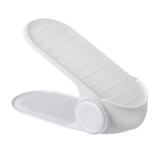 省空间鞋子收纳神器双层加厚可调节鞋架鞋柜分层隔板整理鞋子鞋盒