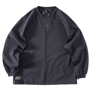 现货OAKLEY欧克利 Fgl Slick Crew 6.0 机能凉感透气速干长袖T恤