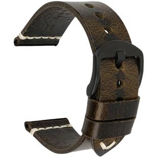 手工真皮手表带配件小牛皮男女表链代用天王精工浪琴松拓三星表带