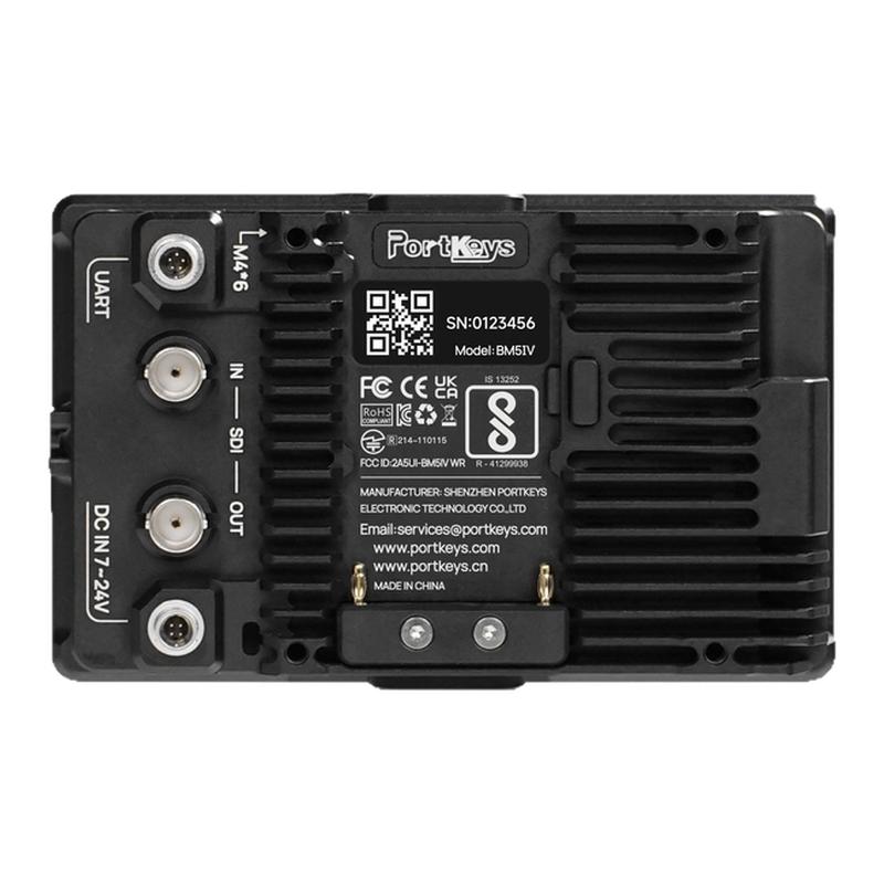 Portkeys艾肯官方BM5IV WR高亮4K双画面自定义校色摄像导演监视器