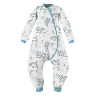 中大童桑蚕丝睡袋春秋冬款冬季婴儿童加厚分腿大宝宝小学生防踢被