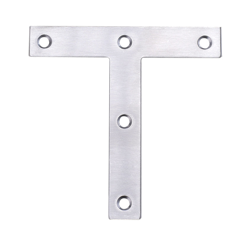 加长加厚T型角码直片码T字码木板床加固连接件120x120t形角铁直片