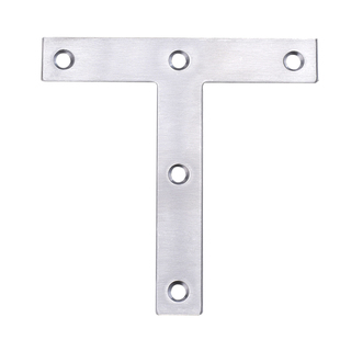 加长加厚T型角码直片码T字码木板床加固连接件120x120t形角铁直片