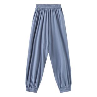 【24新款】谢欣同款dance全棉磨毛宽松灯笼裤现代舞束脚休闲长裤