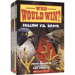 Scholastic Who Would Win 学乐猜猜谁会赢系列12册 动物大比拼 三角龙与棘龙 儿童趣味图解百科 STEM科普 英文原版进口图书